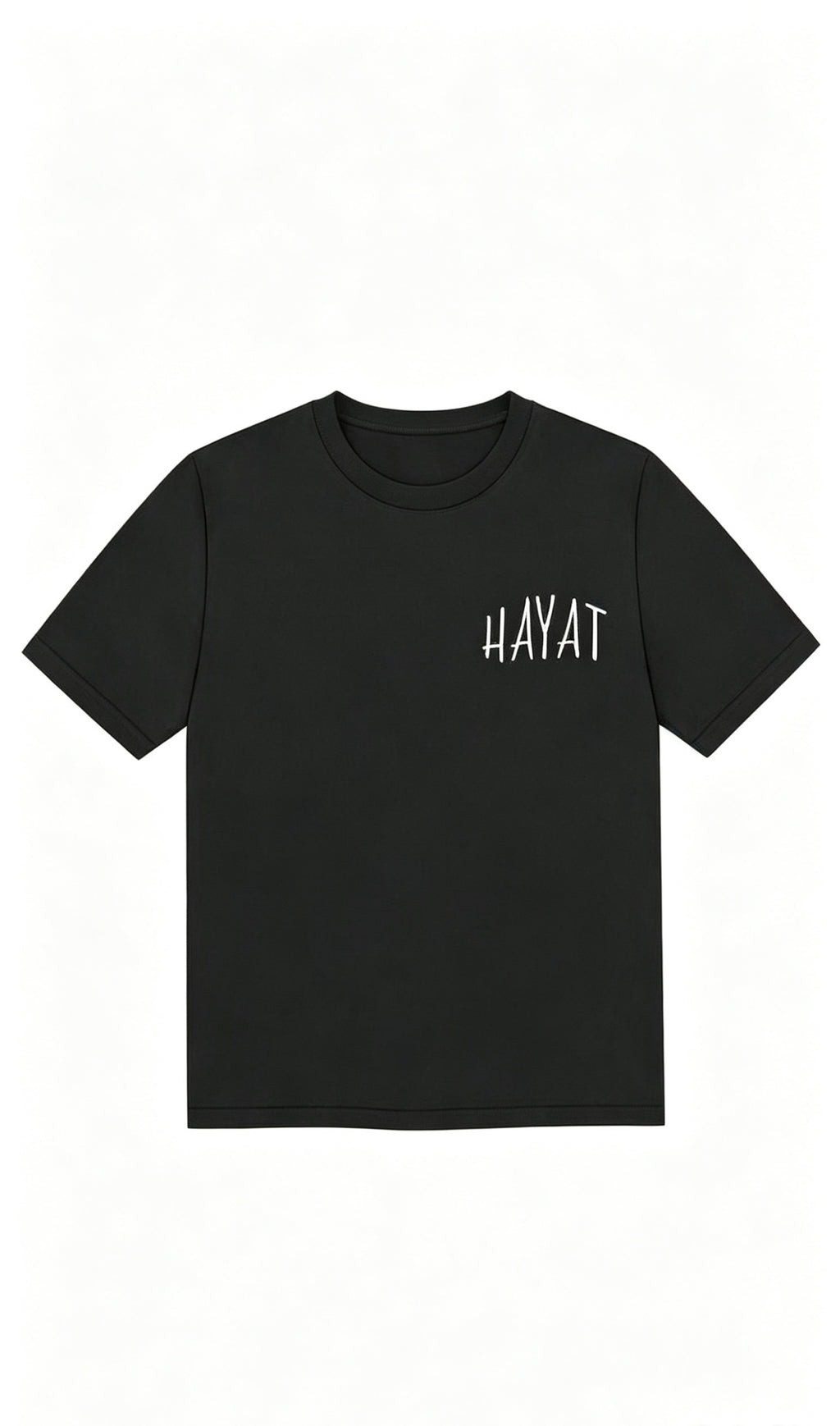 Oversized Short Sleeve T-Shirt - Black