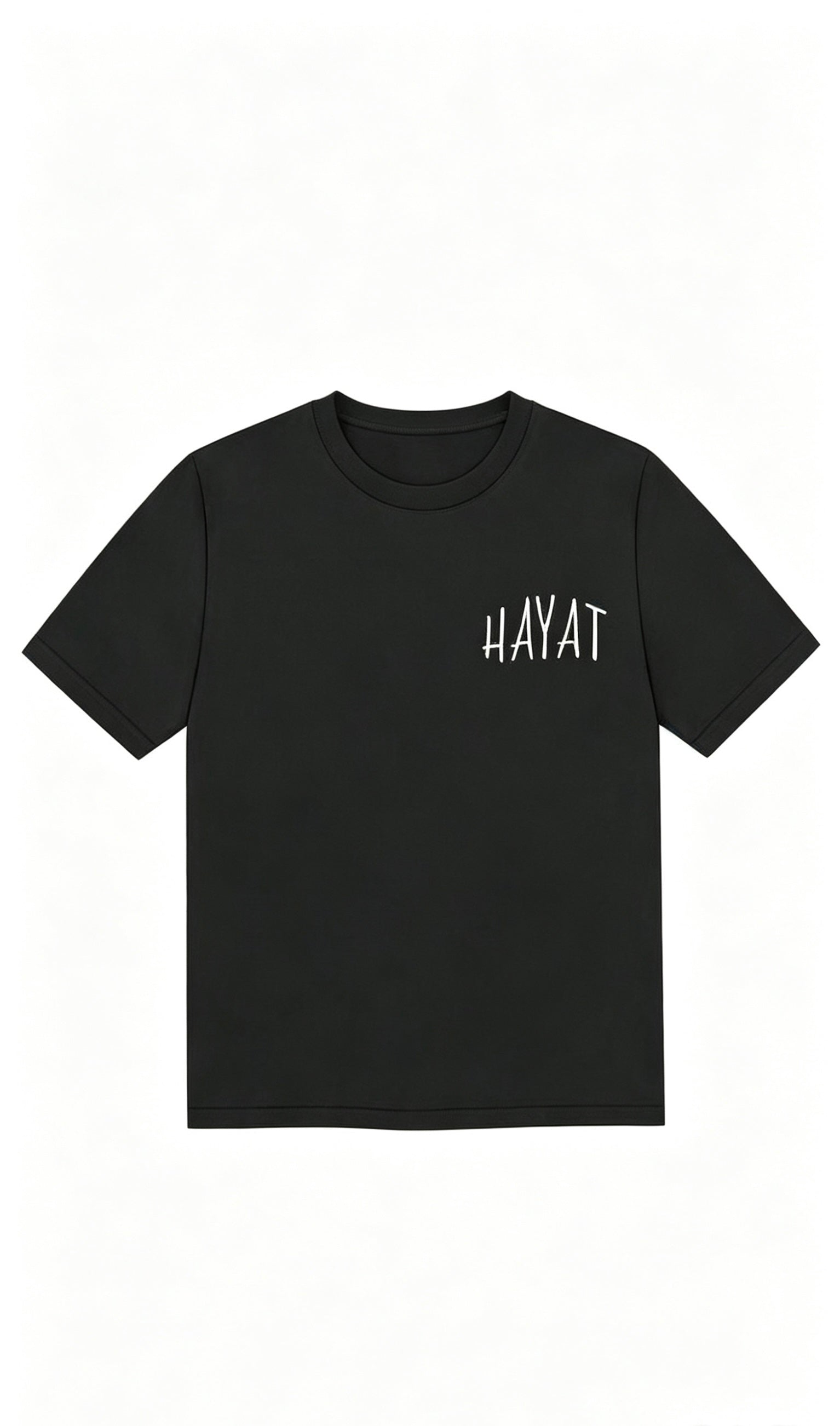 Oversized Short Sleeve T-Shirt - Black