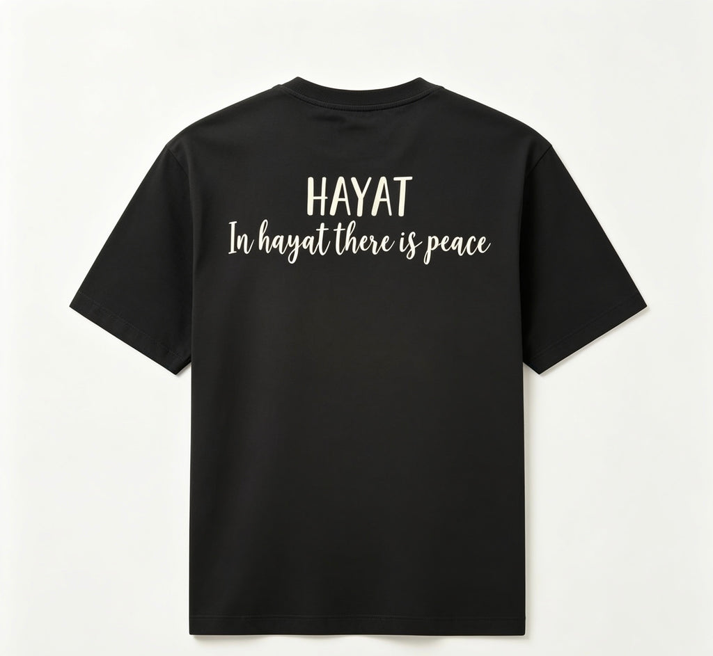 Oversized Short Sleeve T-Shirt - Black