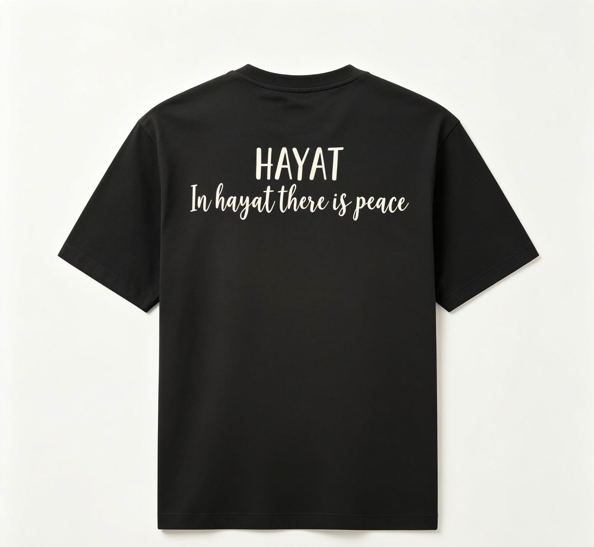 Oversized Short Sleeve T-Shirt - Black