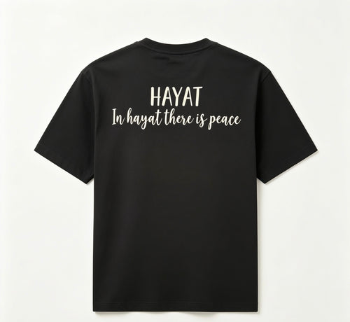 Oversized Short Sleeve T-Shirt - Black